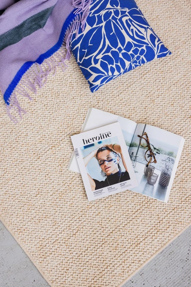 Tappeto color crema-beige 160 x 240 cm Wolly - BT Carpet