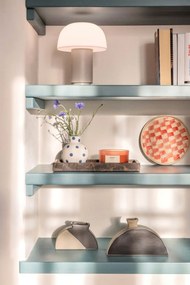 Vasi in terracotta nera/beige dipinti a mano in set di 3 pezzi Nezha - Bloomingville