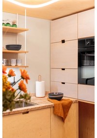 Asciugamano di lino 45x65 cm Mustard - Linen Tales