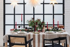 Decorazione luminosa a sospensione bianca con motivo natalizio ø 70 cm Sombra - Markslöjd