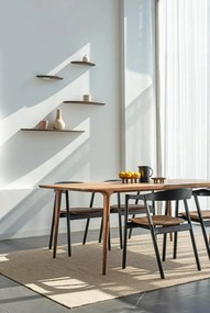 Tavolo da pranzo in legno di noce 90x200 cm Fawn - Gazzda