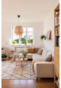 Poltrona in velluto verde scuro Mark - WOOOD