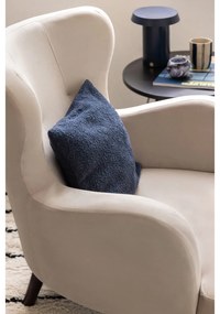 Poltrona in velluto beige Noemye - Bonami Essentials