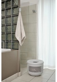 Cesta per il bucato grigio chiaro in plastica 35 l Ume – Zone