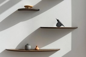 Scaffale in rovere marrone 70 cm Mu - Gazzda