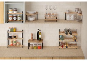 Organizer per spezie in legno York – Metaltex