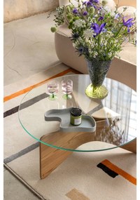 Divano beige allungabile con rivestimento in bouclé 247 cm Quinoa – Bonami Selection