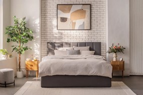 Vaso in gres crema (altezza 26,5 cm) - House Nordic