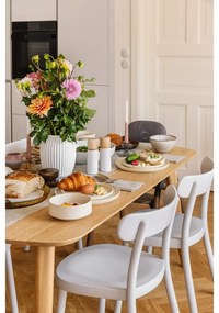 Set di piatti color crema in gres 12 pz Malia - Bonami Selection