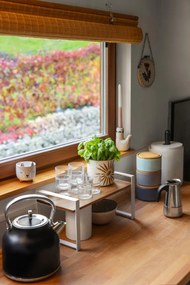 Vasetti per alimenti in pietra in set da 3 pezzi Fenwick - Premier Housewares