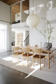 Sedie da pranzo in similpelle in colore marrone cognac-naturale in set di 2 pezzi Wolcott - Rowico