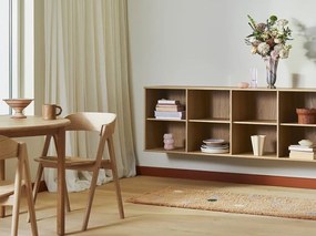 Libreria a sospensione in rovere naturale chiaro 220x61 cm Mistral - Hammel Furniture