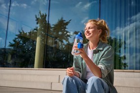 Bottiglia in tritan blu scuro 900 ml Vivid blue - Mepal