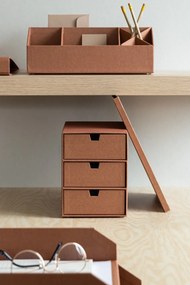 Organizer in cartone per cancelleria Elisa Restore Paper Laminate – Bigso