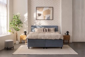 Biancheria da letto beige per letto matrimoniale 200x200 cm Seersucker - Catherine Lansfield