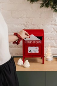 Decorazione natalizia luminosa bianca 4 pz ø 6,5 cm Carla – Sirius