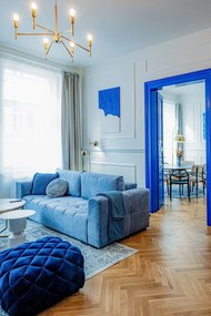 Lampada da terra in colore oro Edgar - Markslöjd