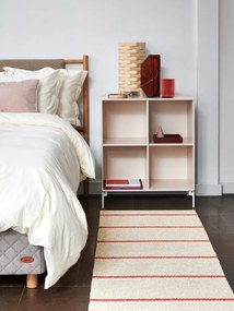 Passatoia da interno/esterno color mattone/color crema 70x180 cm Olle Brick Cream – Pappelina