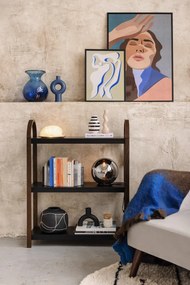 Decorazione luminosa marrone con ricarica USB Booklight – Gingko