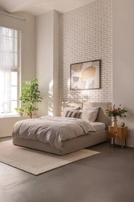 Vaso in gres crema (altezza 26,5 cm) - House Nordic