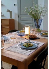 Vaso in vetro blu fatto a mano Abyss - Hübsch