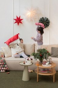 Divano beige allungabile con rivestimento in bouclé 247 cm Quinoa – Bonami Selection