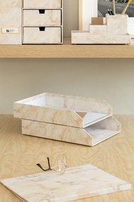 Set di organizer in cartone per documenti 2 pz Hakan Paper Laminate – Bigso