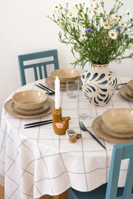 Vaso in gres crema (altezza 24 cm) Heikki - Bloomingville