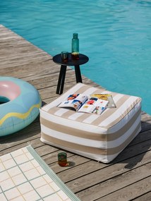 Tavolo da giardino nero, ø 40 cm Fer - WOOOD