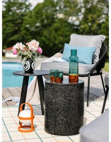 Sedia da giardino nera North - Bonami Selection