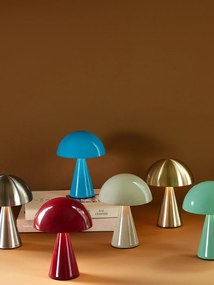 Lampada da tavolo dimmerabile a LED color crema (altezza 20 cm) Mush - Hübsch