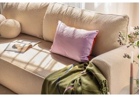 Divano beige allungabile con rivestimento in bouclé 247 cm Quinoa – Bonami Selection
