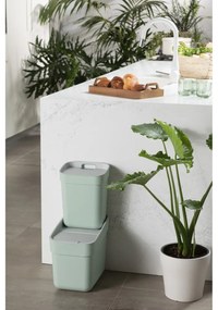 Cestino in plastica riciclata verde chiaro 20 l Ready To Collect - Curver