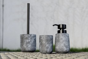 Dispenser per sapone grigio in ceramica 400 ml Sacile – Wenko