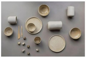 Piatti beige in set di 2 pezzi in pietra ø 20 cm Sand Grain - Mette Ditmer Denmark