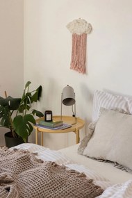 Federa in lino naturale con bordo a righe , 50 x 60 cm Melange - Linen Tales