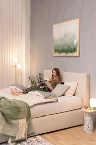 Biancheria da letto matrimoniale grigio e beige in cotone Renforcé con un lenzuolo 4 pezzi 200x220 cm - Mila Home