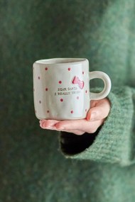 Tazza beige in gres a tema natalizio 250 ml Christy – Bloomingville