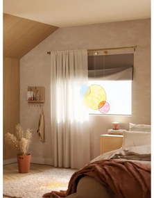 Appendiabiti da parete in legno di faggio bianco naturale con ripiano Estique - Umbra