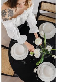 Sedia da pranzo in legno di pino nero Gunn - WOOOD