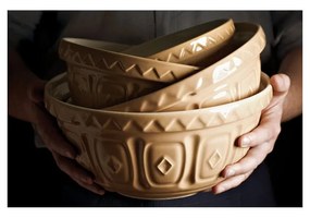 Ciotola marrone chiaro in gres ø 24 cm Original Cane – Mason Cash