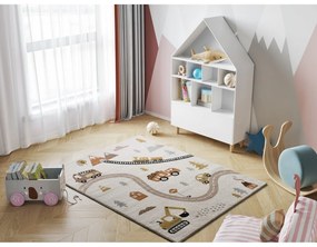 Tappeto per bambini crema 120x170 cm Beats - Universal