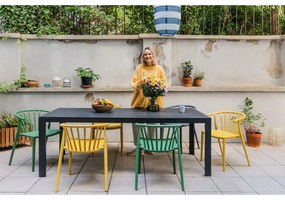 Sedia da giardino verde Capri - Bonami Essentials