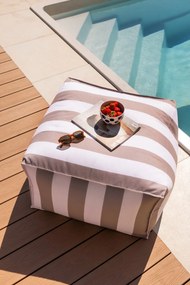 Ciotoline in set bianche/blu in gres 3 pz 500 ml Linora – Bloomingville