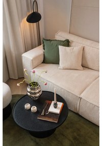 Divano letto in velluto a coste beige 245 cm Nihad - Bobochic Paris