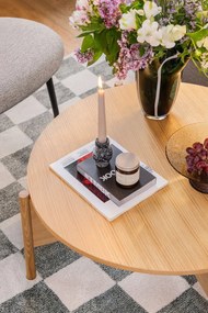 Fruttiera in vetro verde e marrone ø 25 cm Bonbon - Hübsch