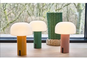 Lampada da tavolo a LED bianco/verde (altezza 22,5 cm) Styles - Villa Collection