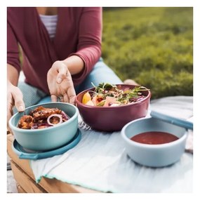 Scatole per alimenti in set da 3 Cirqula Nordic - Mepal