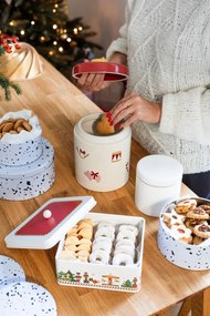 Barattoli per caramelle in metallo in set da 3 Speckled - Premier Housewares