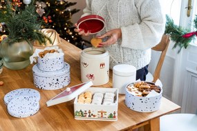 Barattoli per caramelle in metallo in set da 3 Speckled - Premier Housewares